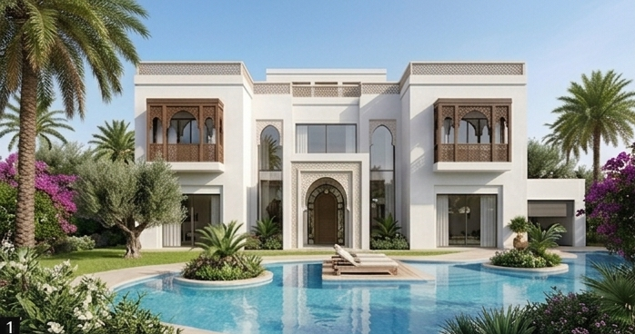Superbe terrain d'angle 2 000 m² pour Villa de Maître ou maison d'hôtes– à Ouahat Sidi Brahim