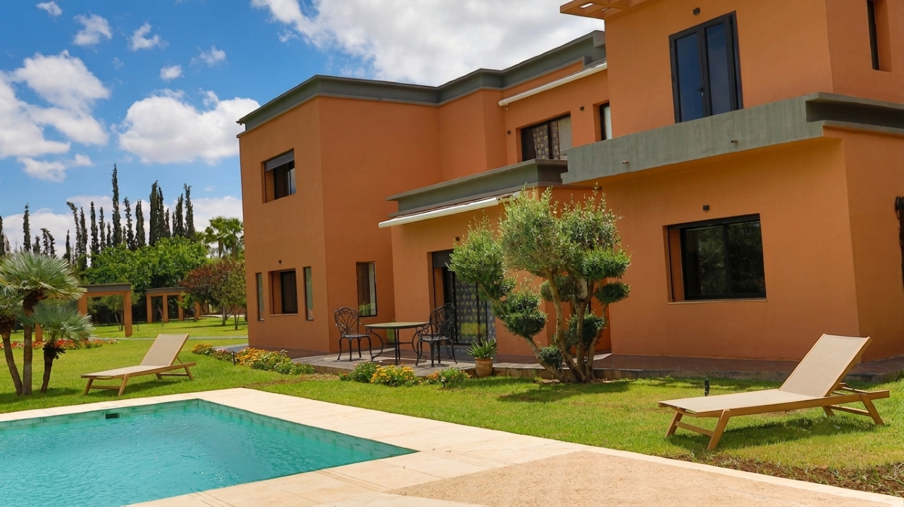 Villa Signature : Propriété de Prestige aux Portes de Marrakech et aux pieds de l'Atlas