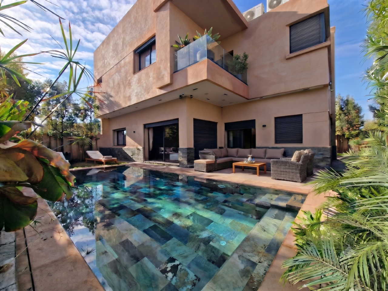 Luxueuse Villa meublée avec piscine en LLD à Noria Golf