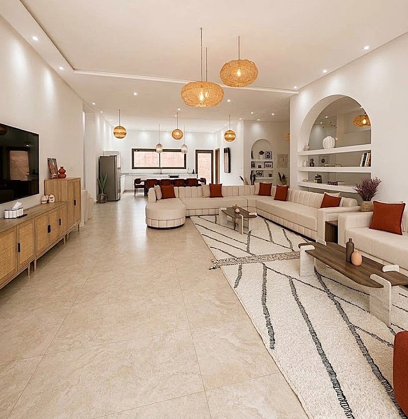 Belle Villa de compagne de plain pied style Ibiza en LLD